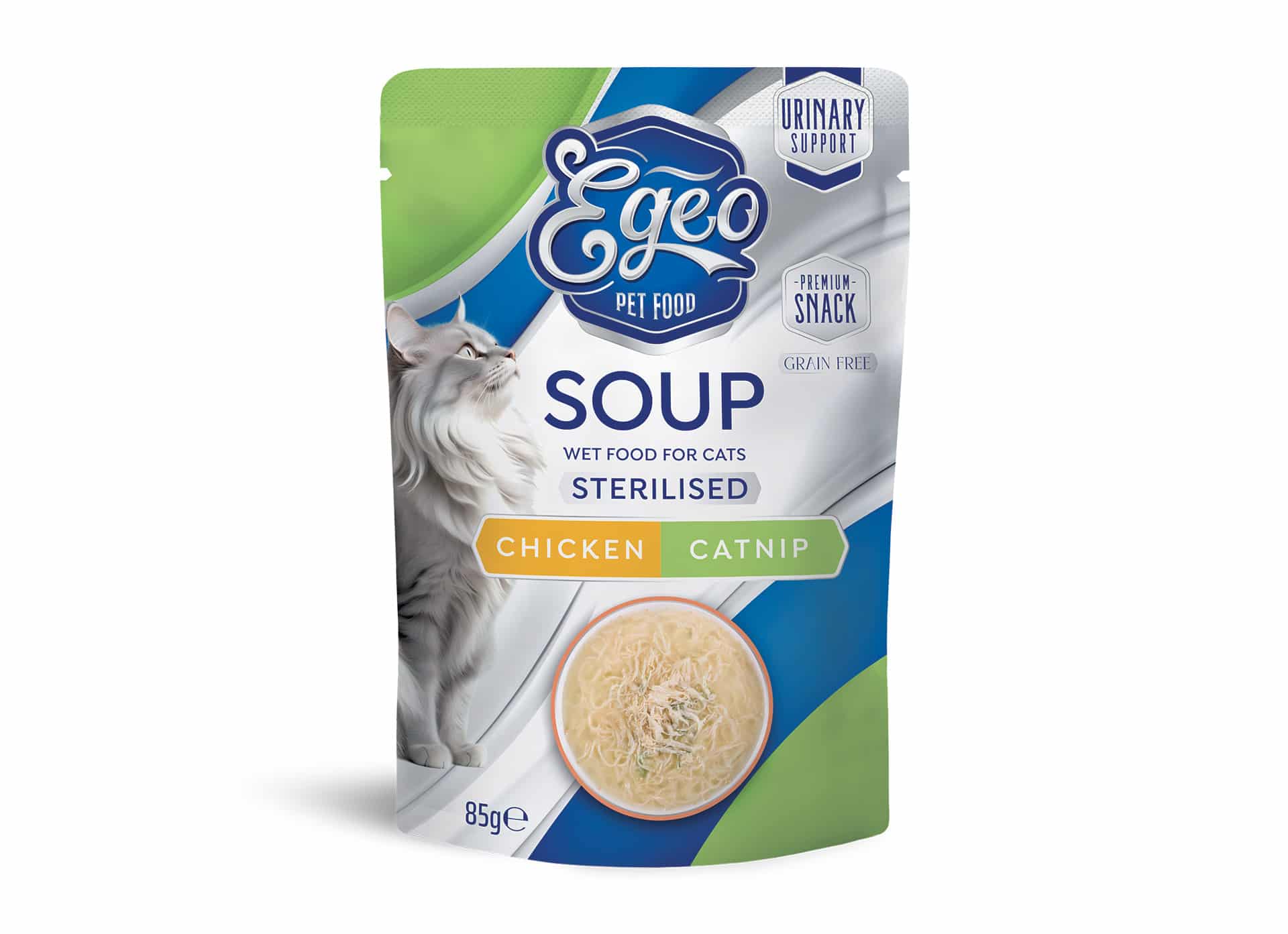 egeo pet food Chicken & Catnip Soup image
