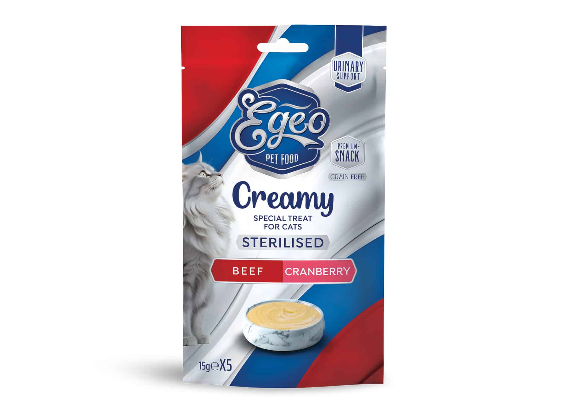 egeo pet food Creamy Beef & Cranberry image