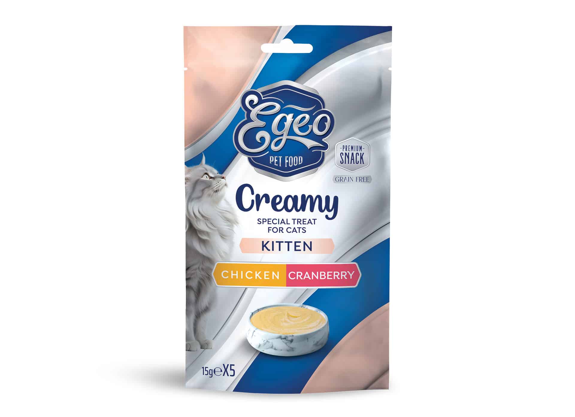 egeo pet food Creamy Chicken & Cranberry image