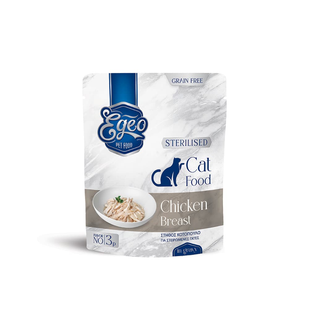 egeo pet food 3p Στήθος Κοτόπουλου image