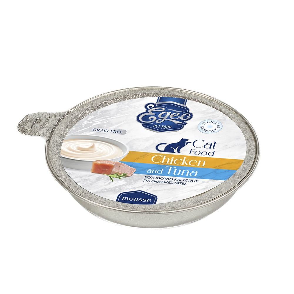 egeo pet food Κοτόπουλο & Τόνος image